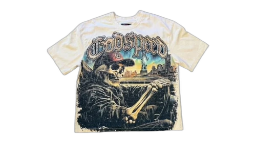 Godspeed Sightseeing T-shirt Bone