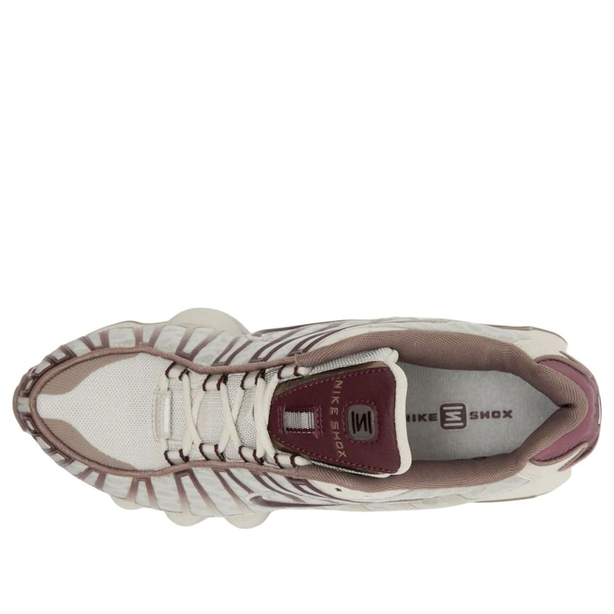 Nike Shox TL Light Bone Burgundy Crush