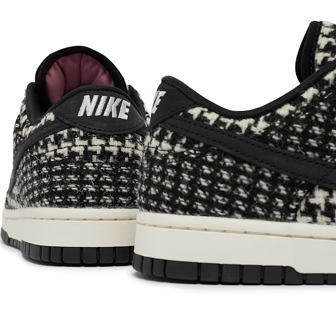 Nike Dunk Low Harris Tweed White Black Multi