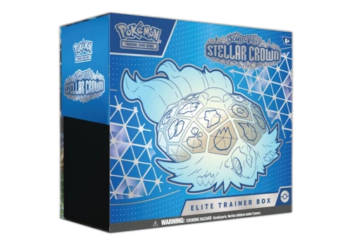 Pokémon Scarlet & Violet Steller Crown Elite Trainer Box