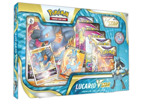 Pokémon TCG Sword & Shield Lucario VSTAR Premium Collection Box