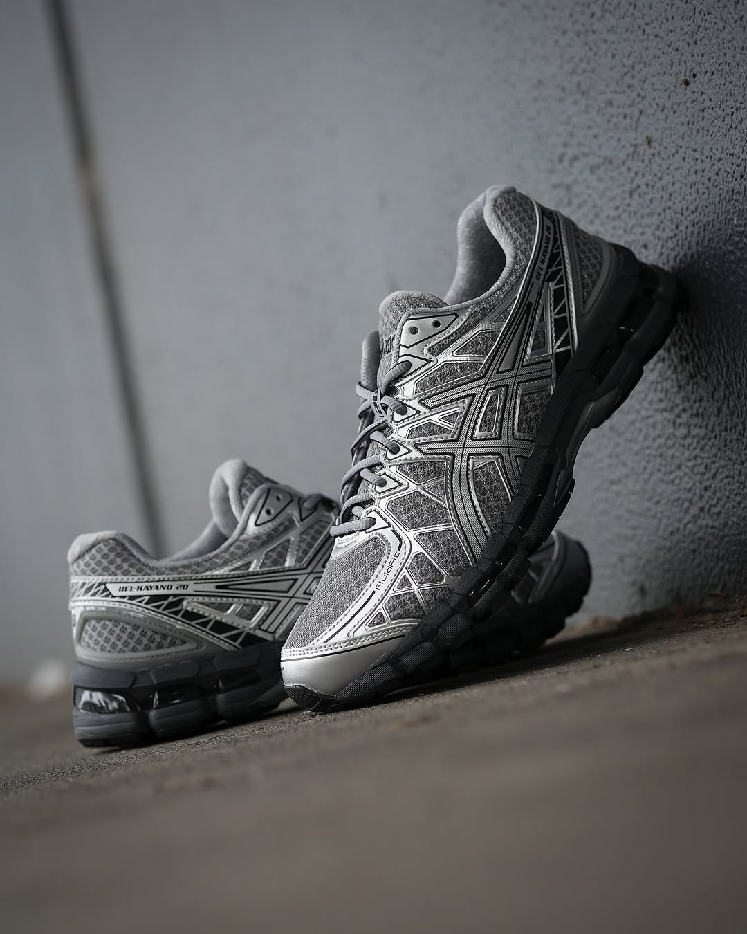 ASICS Gel-Kayano 20 Gravel Pure Silver