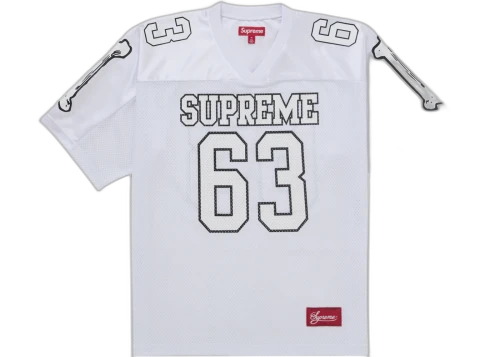 Supreme Bones Football Jersey White