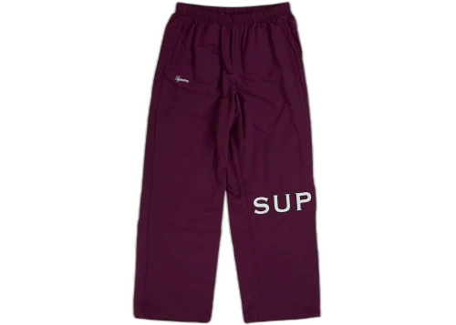 Supreme Cross Track Pant Plum