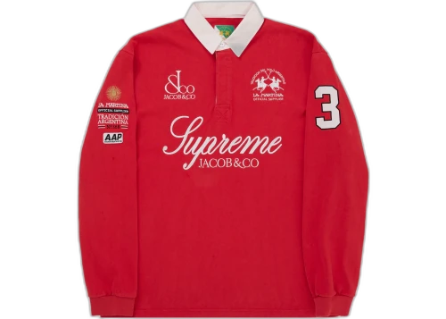 Supreme La Martina Rugby Red