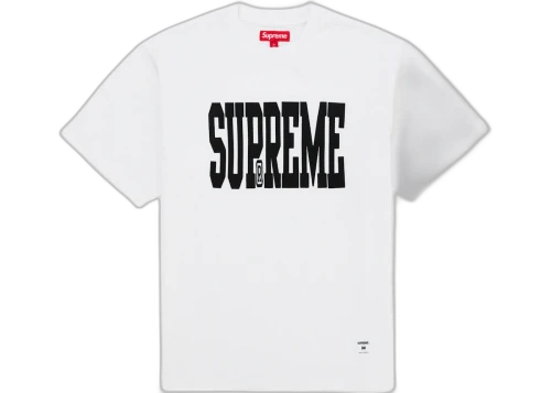 Supreme Stretch Applique S/S Top White