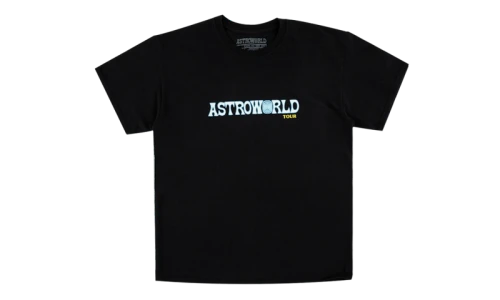 Travis Scott Astroworld Tour Tee Black
