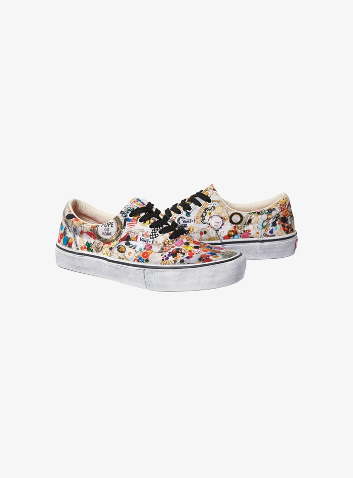 Vans Era Supreme x Mike Kelley White