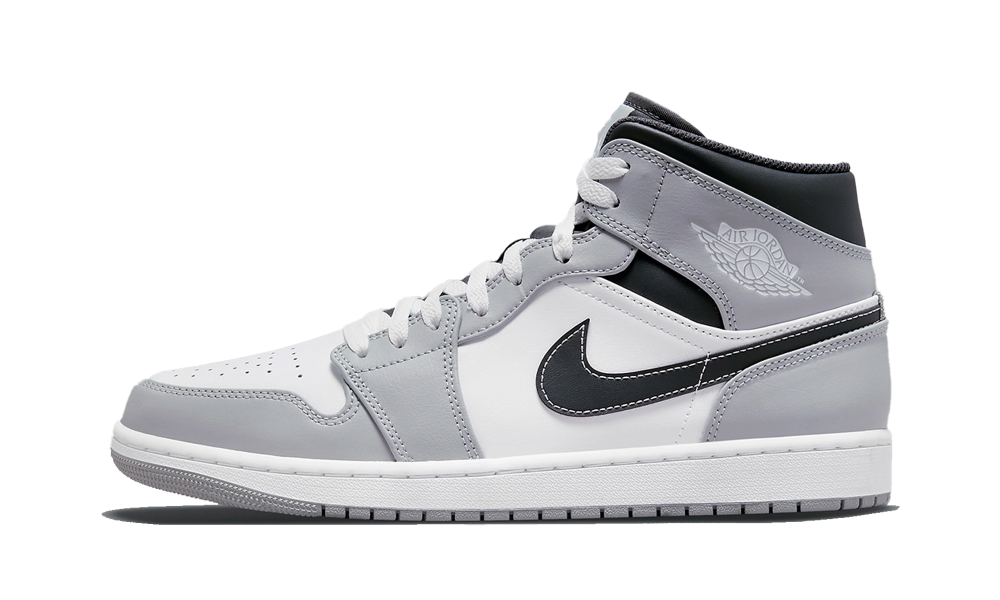 Nike Air Jordan 1 MidLightSmokeGrey最終値下げ Nike Air Jordan 1 Mid Light Smoke Grey Anthracite