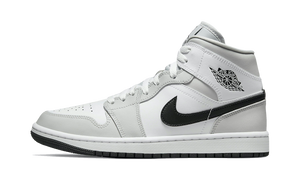 Nike Air Jordan 1 Mid Light Smoke Grey Black
