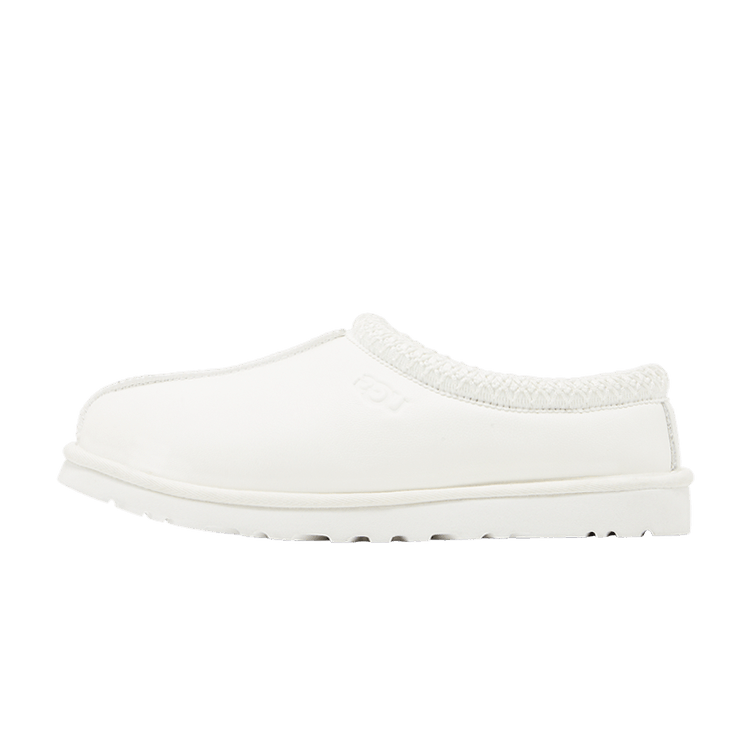 UGG Tasman Leather Slipper White