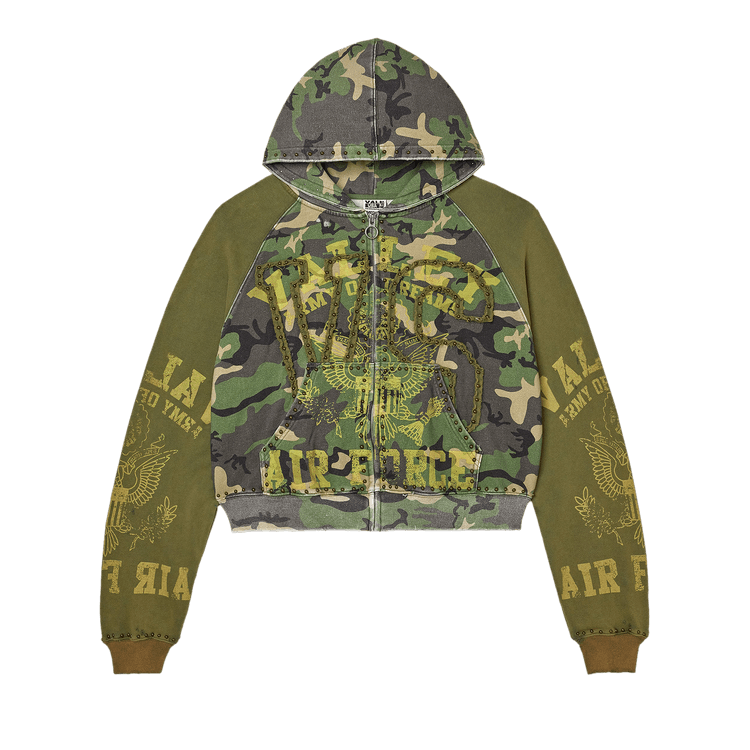 Vale Forever Terrain Zip Up 'Green/Yellow'