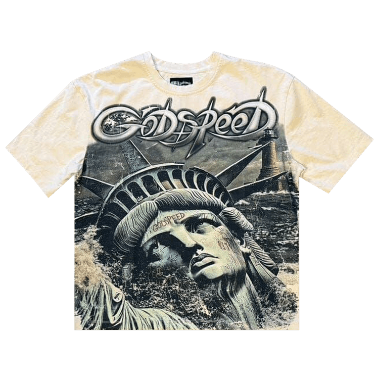 Godspeed Sunken Liberty 2 T-Shirt 'Bone'
