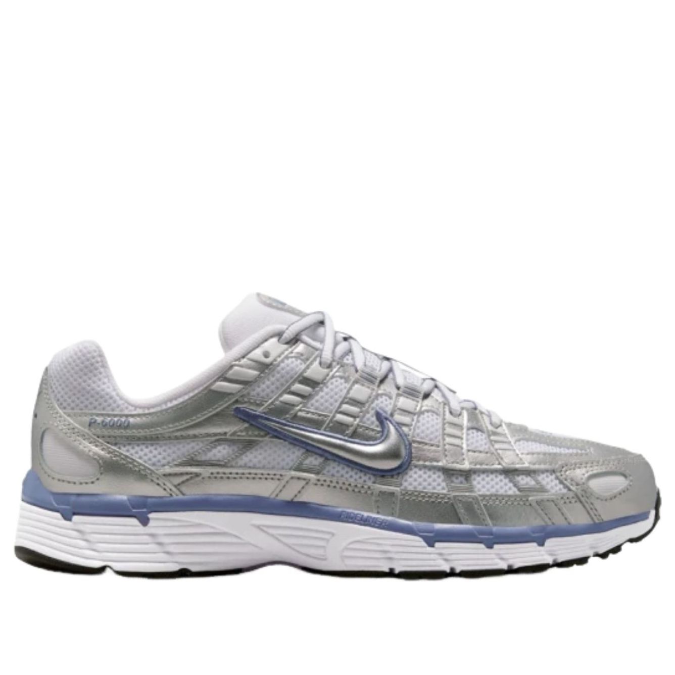 Nike P-6000 Metallic Silver World Indigo