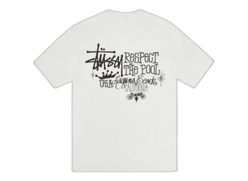 Stussy Respect The Pool Pigment Dyed Tee Natural