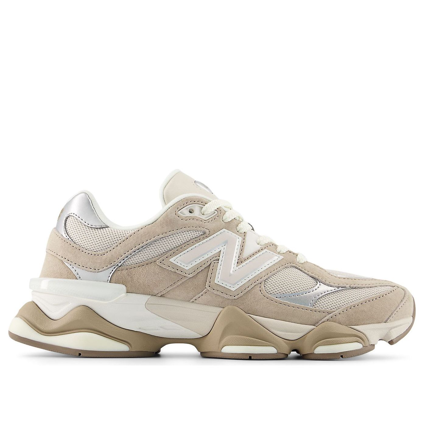 New Balance 9060 Moonbeam Silver Metallic Driftwood