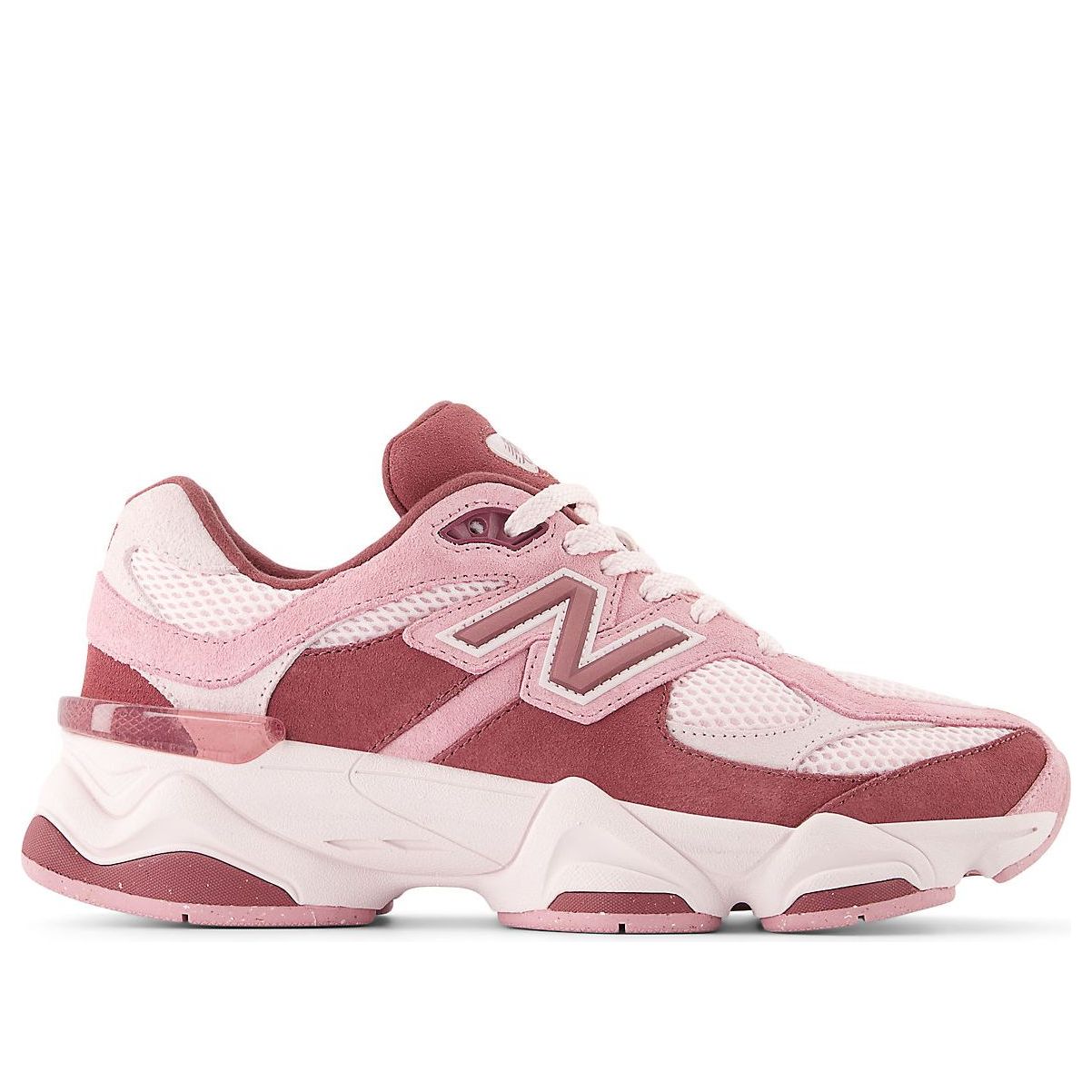 New Balance 9060 Pink Granite Washed Burgundy (GS)