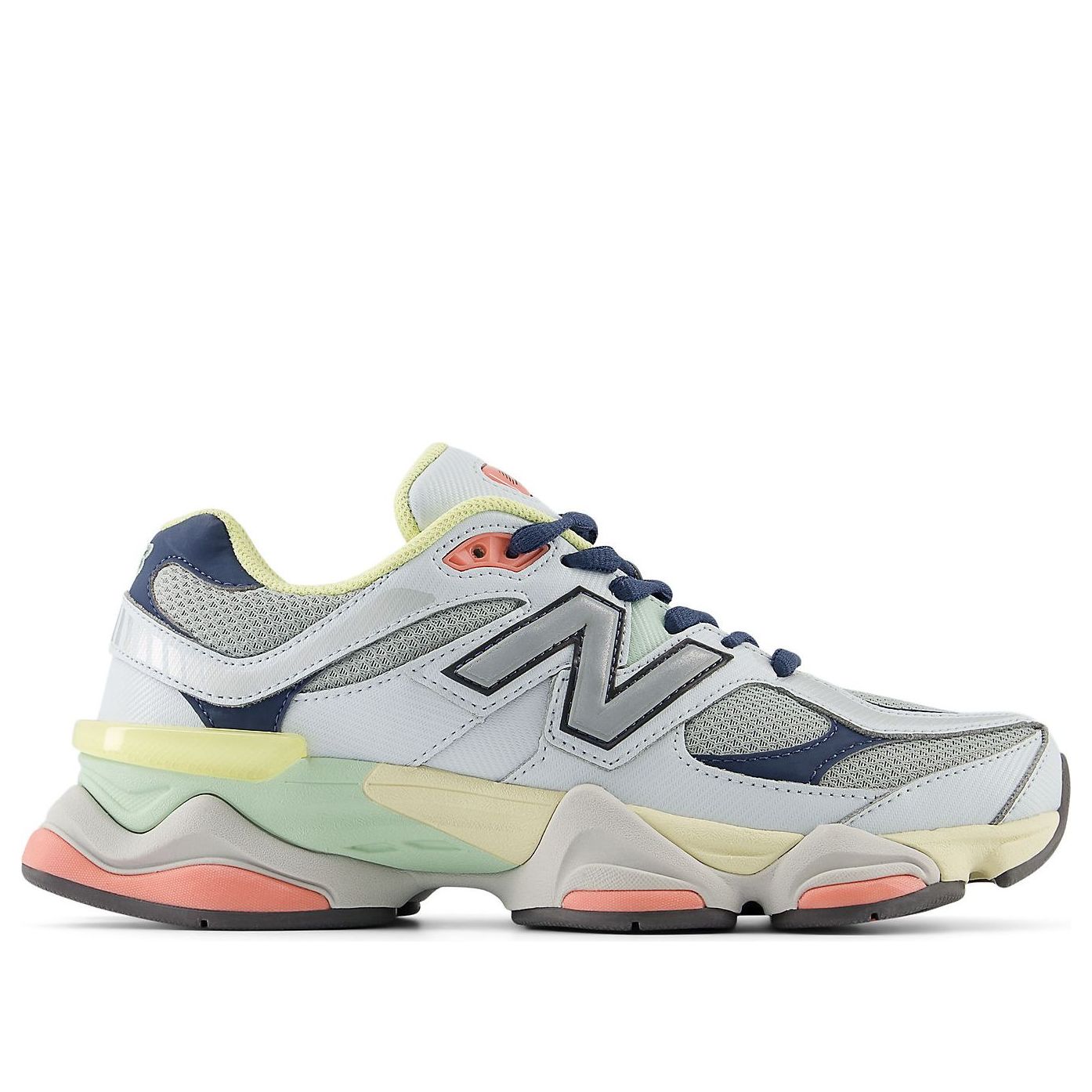 New Balance 9060 Grey Yellow Navy