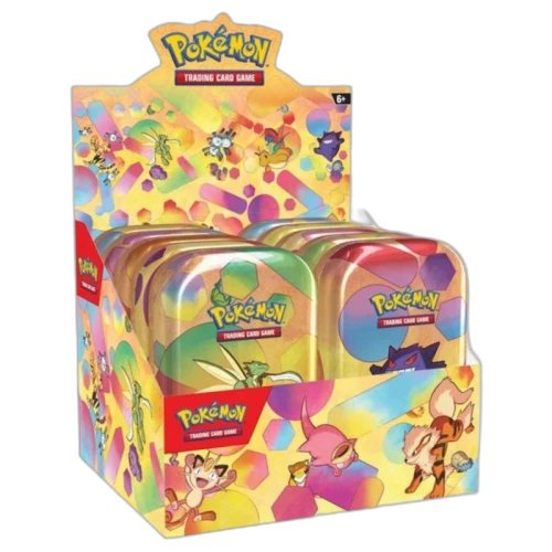 2023 Pokémon Scarlet & Violet 151 10 Tin Mini Display