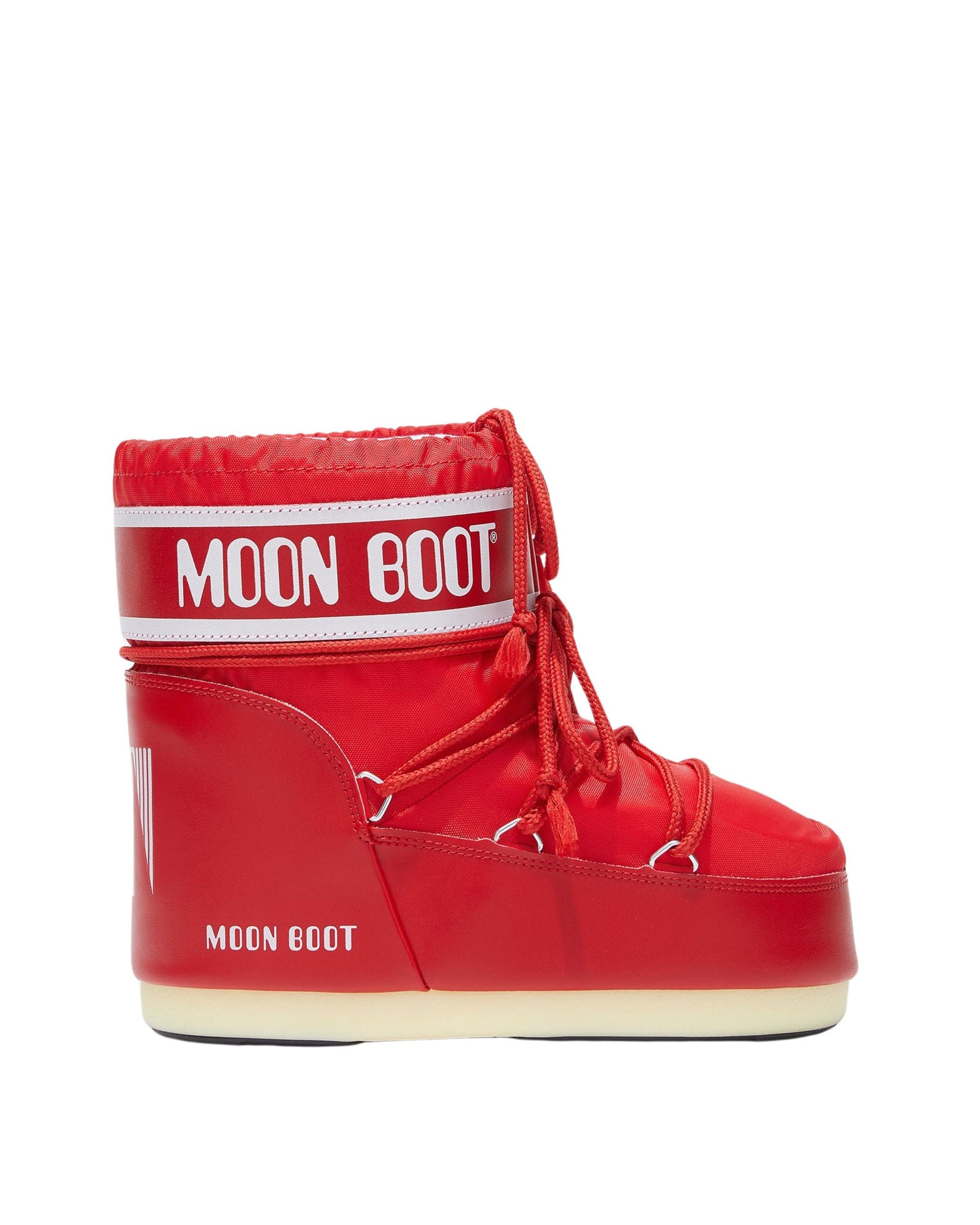 Moon Boot Snowboots Icon Low Red Nylon