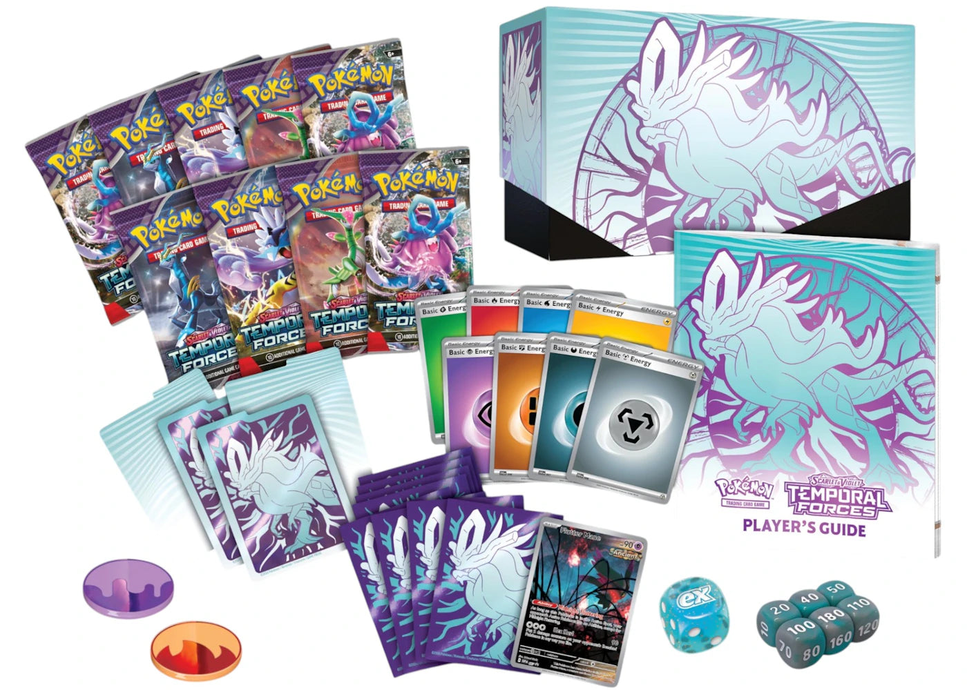 2024 Pokémon Scarlet & Violet Temporal Forces (Walking Wake) Elite Trainer Box