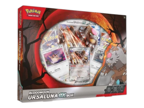 2024 Pokémon Scarlet & Violet Bloodmoon Ursaluna EX Collection Box