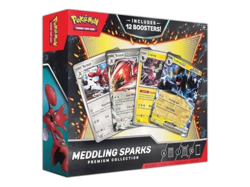 2024 Pokémon Scarlet & Violet Meddling Sparks Premium Collection Box