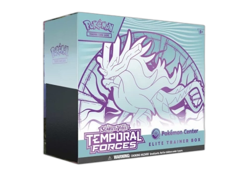 2024 Pokémon Scarlet & Violet Temporal Forces (Walking Wake) Pokemon Center Elite Trainer Box