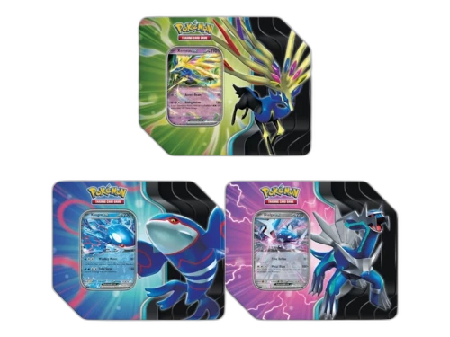 2025 Pokémon Azure Legends Kyogre, Dialga, Xerneas Tin Bundle