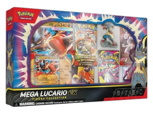 2025 Pokémon Mega Evolution Mega Lucario ex Figure Collection Box