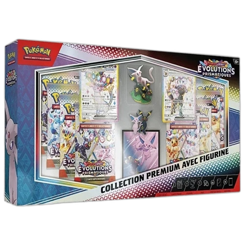 2025 Pokémon Prismatic Evolutions Premium Figure Box (French)
