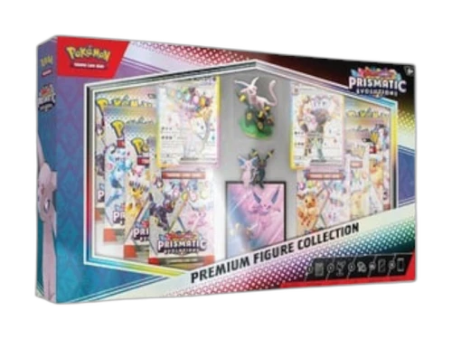 2025 Pokémon Prismatic Evolutions Premium Figure Collection Box