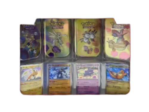 2025 Pokémon Scarlet and Violet 151 151 Mini Tin 4-Pack (Sam's Club Exclusive, Tin Art May Vary)