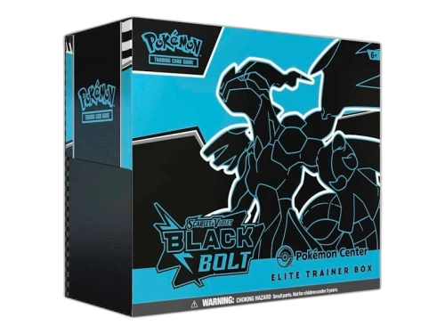 2025 Pokémon Scarlet & Violet Black Bolt Pokemon Center Elite Trainer Box