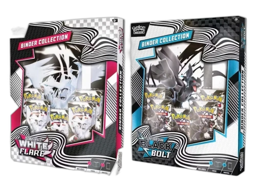 2025 Pokémon Scarlet & Violet Black Bolt & White Flare Binder Collection