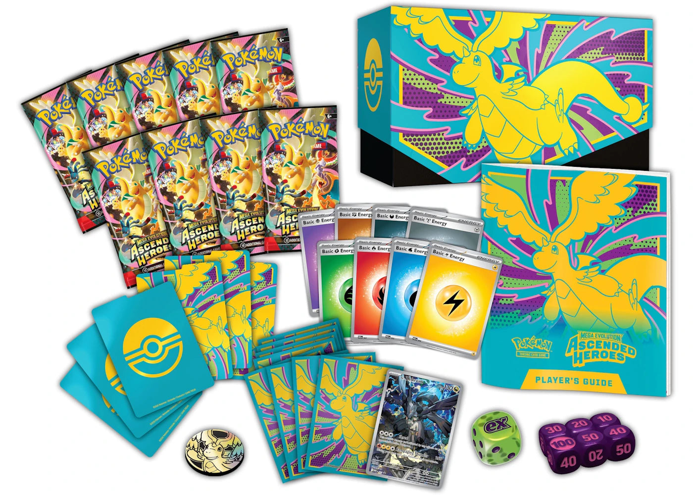 2026 Pokémon Mega Evolution Ascended Heroes Elite Trainer Box