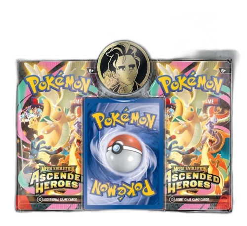2026 Pokémon Mega Evolution Ascended Heroes 2-Pack Blister (Random Promo)