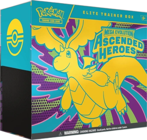 2026 Pokémon Mega Evolution Ascended Heroes Elite Trainer Box