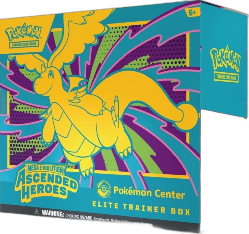 2026 Pokémon Mega Evolution Ascended Heroes Pokemon Center Elite Trainer Box