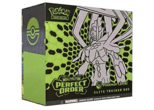 2026 Pokémon Mega Evolution Perfect Order Pokemon Center Elite Trainer Box