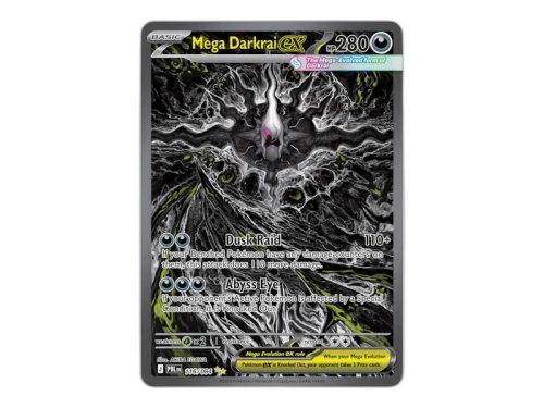 2026 Pokémon Mega Evolution Pitch Black Mega Darkrai ex 116/084 Ungraded
