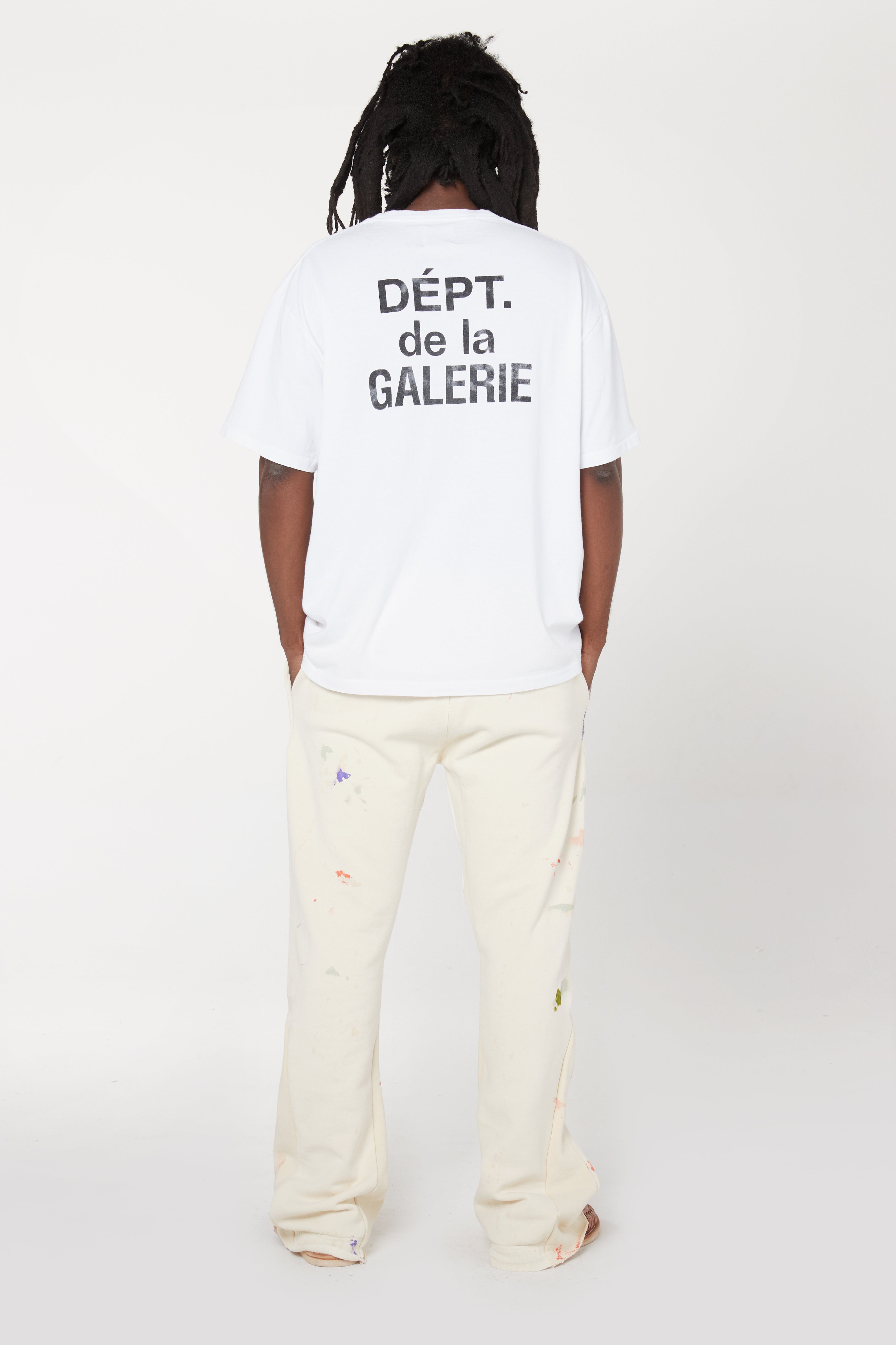 Gallery Dept. French T-shirt White/Black