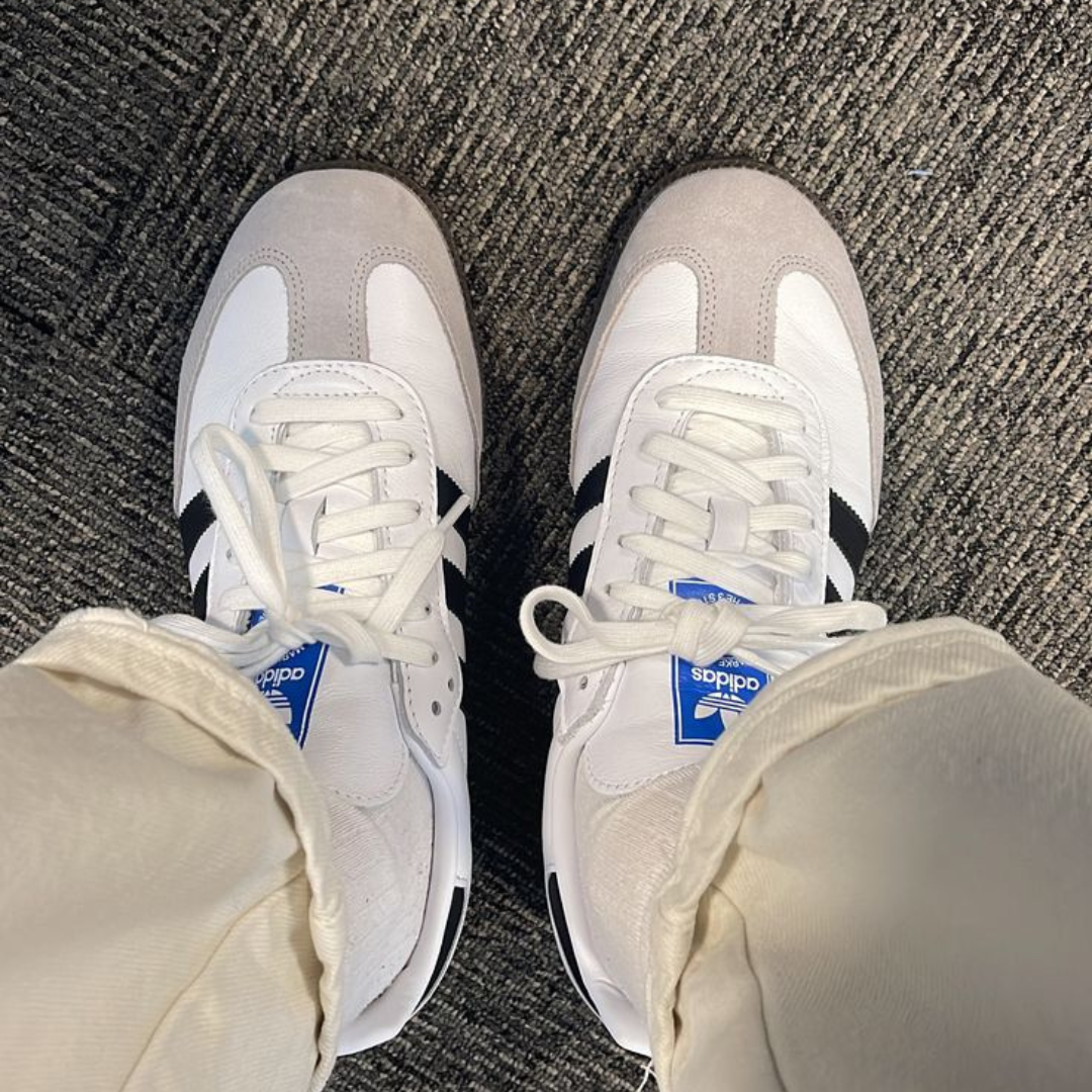 Adidas samoa top dames zilver