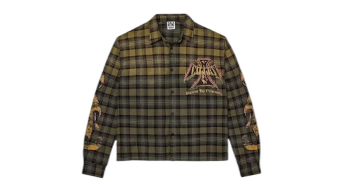 Vale Forever Reborn Flannel Green