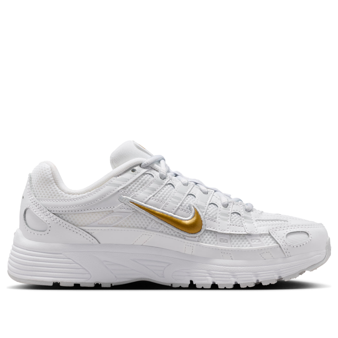Nike P-6000 White Metallic Gold (GS)