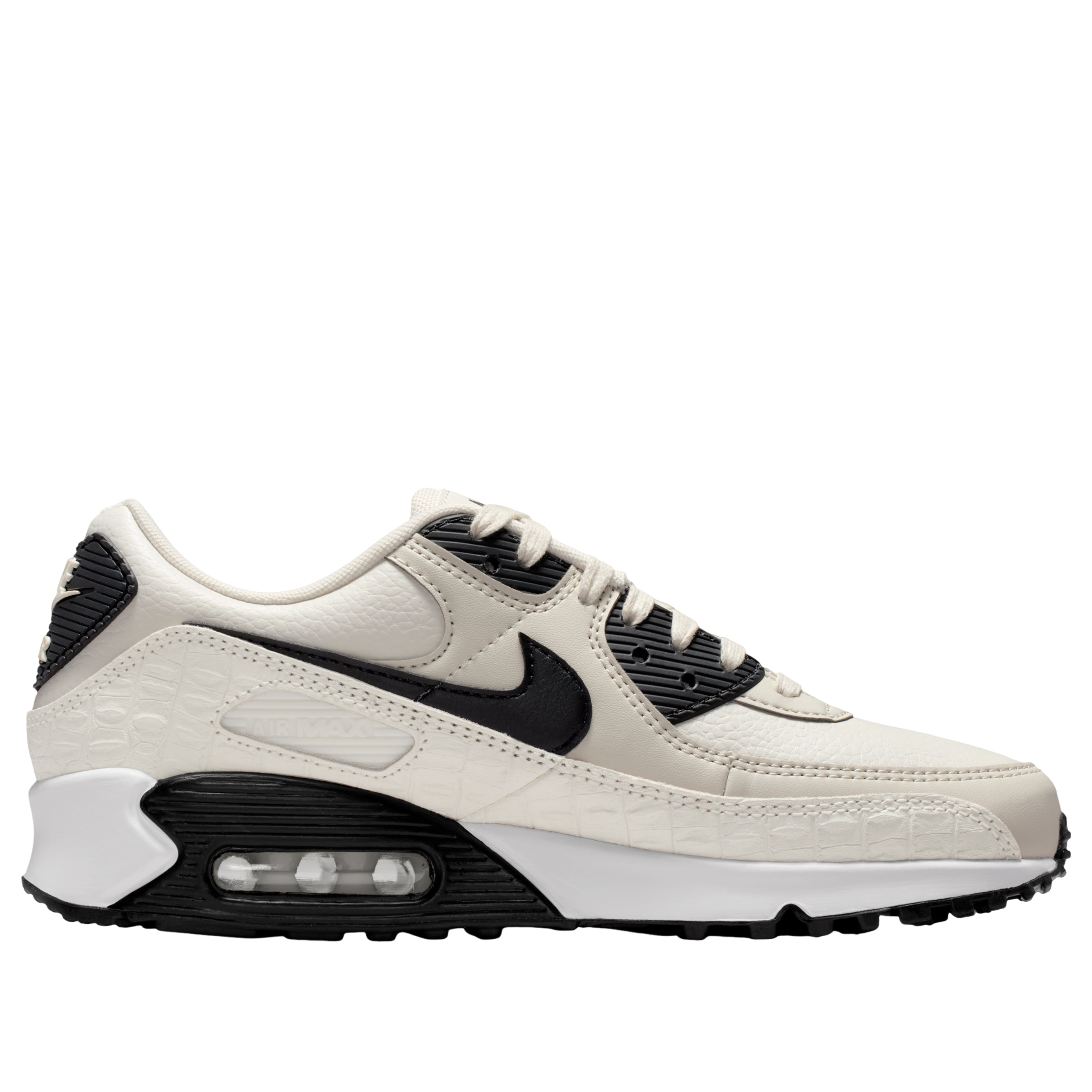 Nike Air Max 90 Sail Croc Print Phantom Black