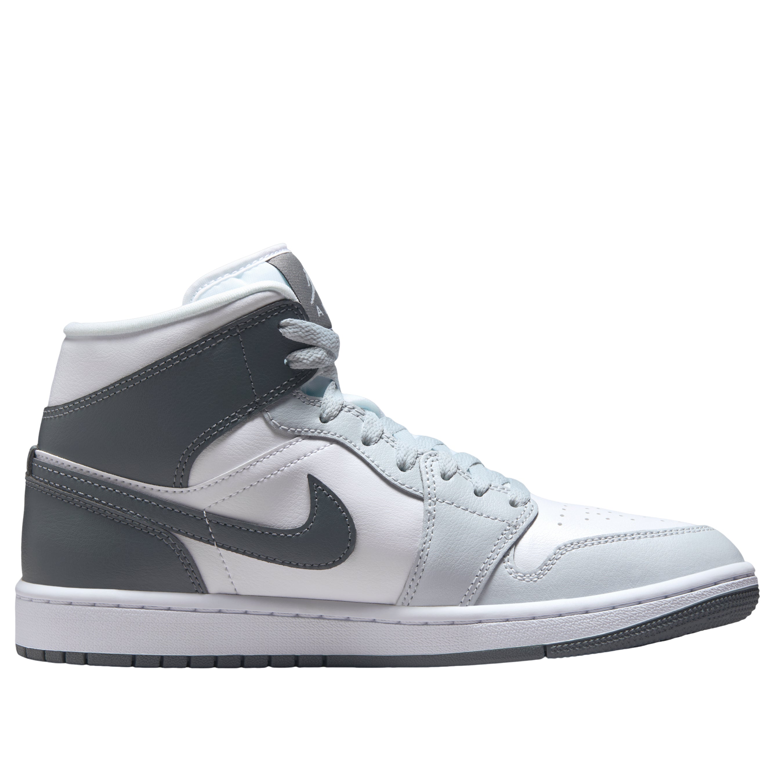 Jordan 1 Mid White Smoke Grey