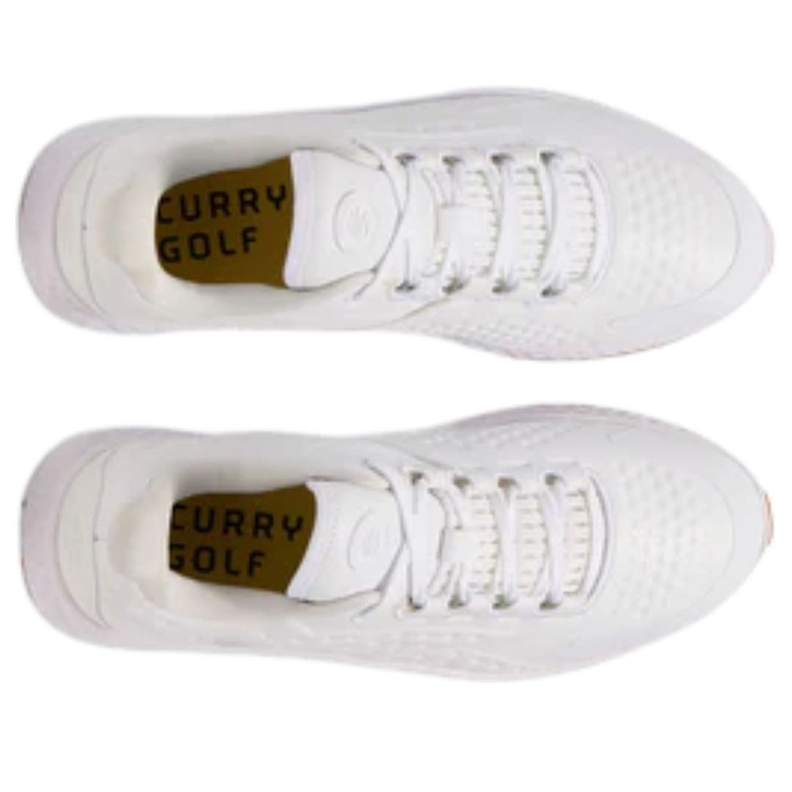 Under Armour Curry 1 Golf White Gum