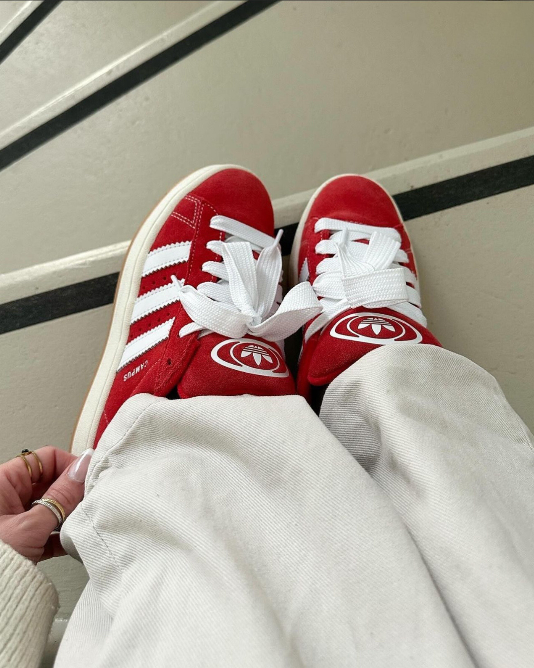 Adidas Campus 00s Better Scarlet Cloud White