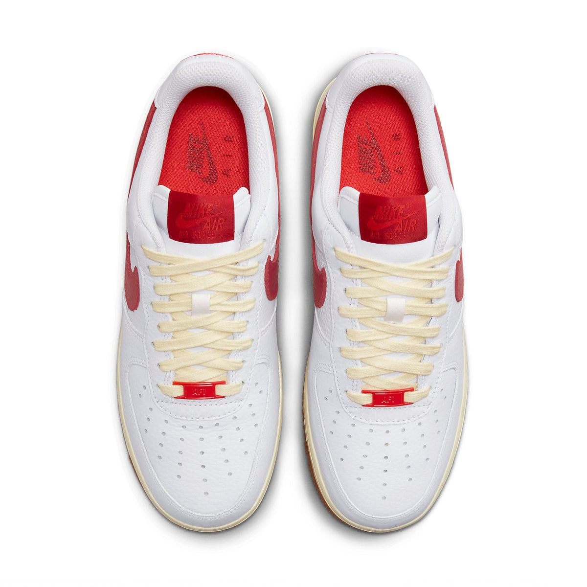 Nike Wmns Air Force 1 '07 'Summit White University Red'